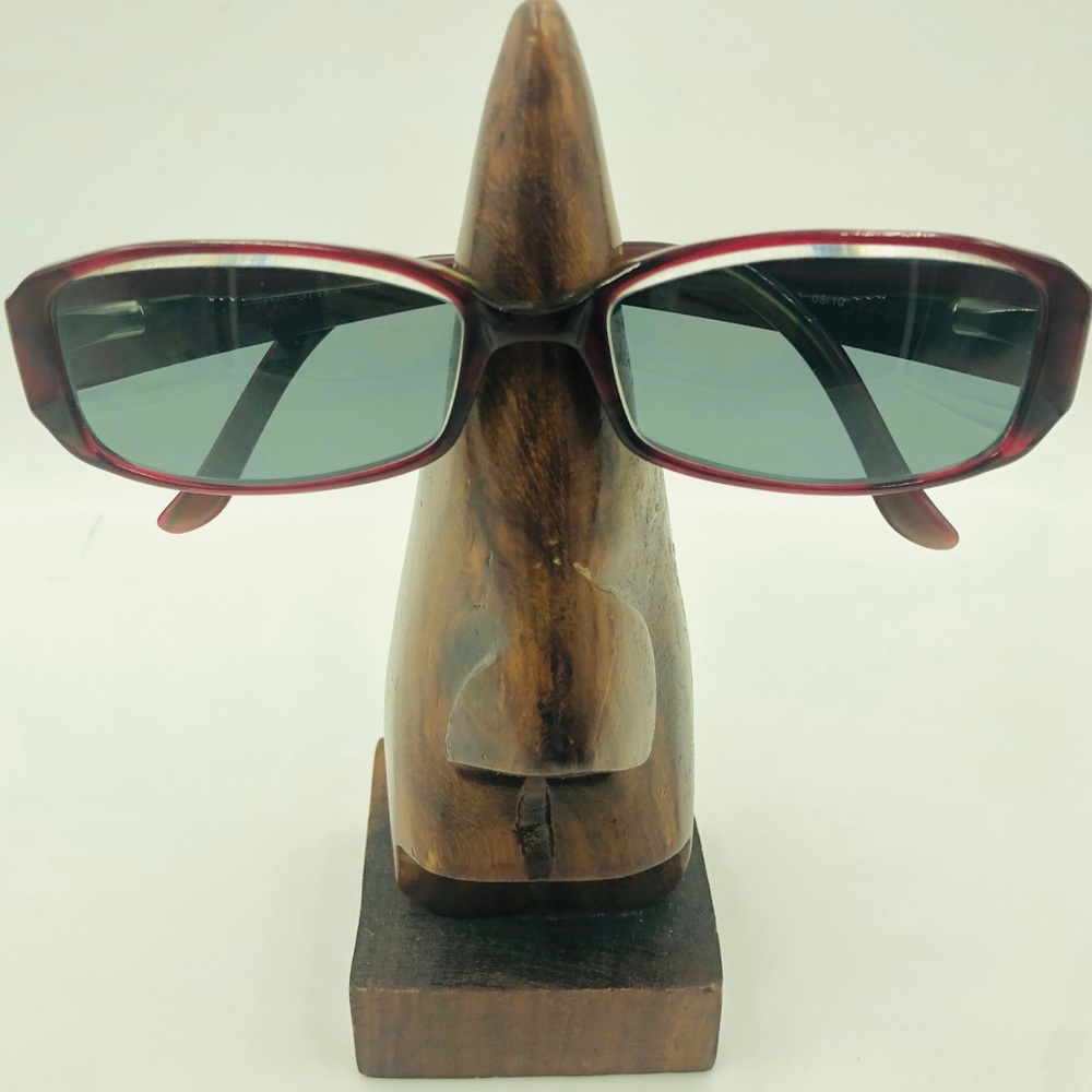 Sigrid Olsen Red Oval Sunglasses Frames